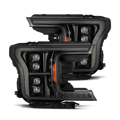 AlphaRex NOVA G2 LED Projector Headlight Assembly - Alpha Black | 2018-2020 Ford F150 - Stateside Performance - Headlights - AlphaRex - AlphaRex NOVA G2 LED Projector Headlight Assembly - Alpha Black | 2018-2020 Ford F150
