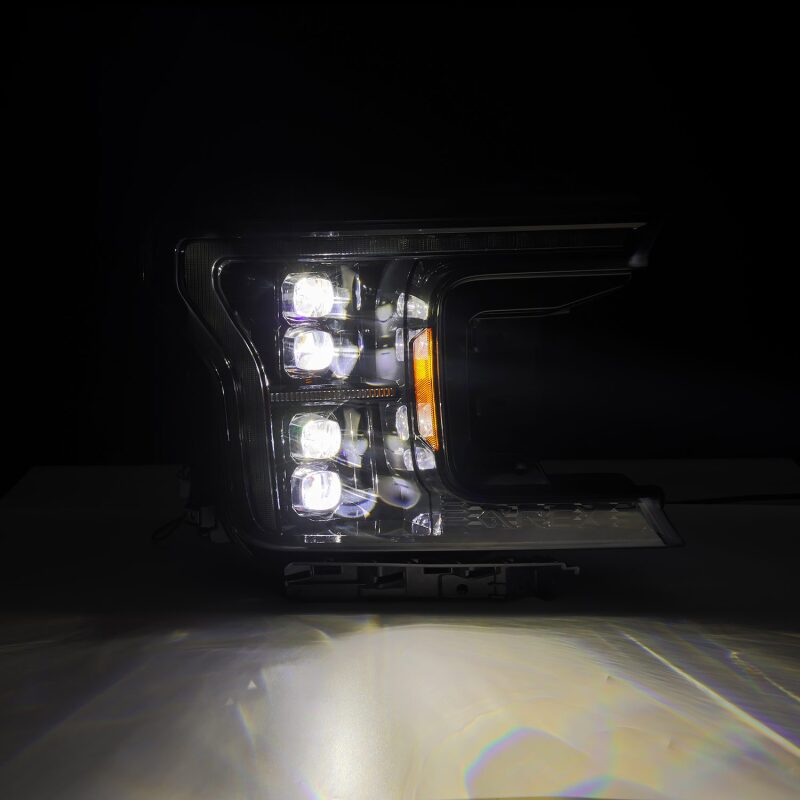 AlphaRex NOVA G2 LED Projector Headlight Assembly - Alpha Black | 2018-2020 Ford F150 Raptor - Stateside Performance - Headlights - AlphaRex - AlphaRex NOVA G2 LED Projector Headlight Assembly - Alpha Black | 2018-2020 Ford F150 Raptor