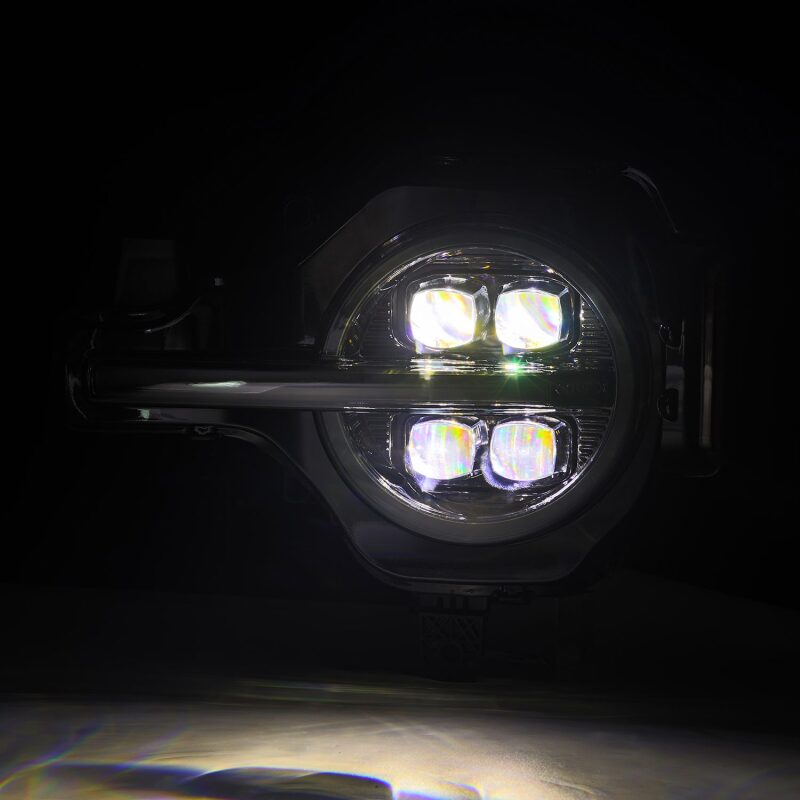 AlphaRex NOVA LED Projector Headlight Assembly - Alpha-Black w/ Activ Light/Seq Signal/DRL | 2022-2024 Ford Bronco Raptor - Stateside Performance - Headlights - AlphaRex - AlphaRex NOVA LED Projector Headlight Assembly - Alpha-Black w/ Activ Light/Seq Signal/DRL | 2022-2024 Ford Bronco Raptor