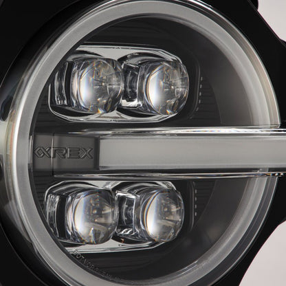 AlphaRex NOVA LED Projector Headlight Assembly - Black | 2021-2024 Ford Bronco - Stateside Performance - Headlights - AlphaRex - AlphaRex NOVA LED Projector Headlight Assembly - Black | 2021-2024 Ford Bronco