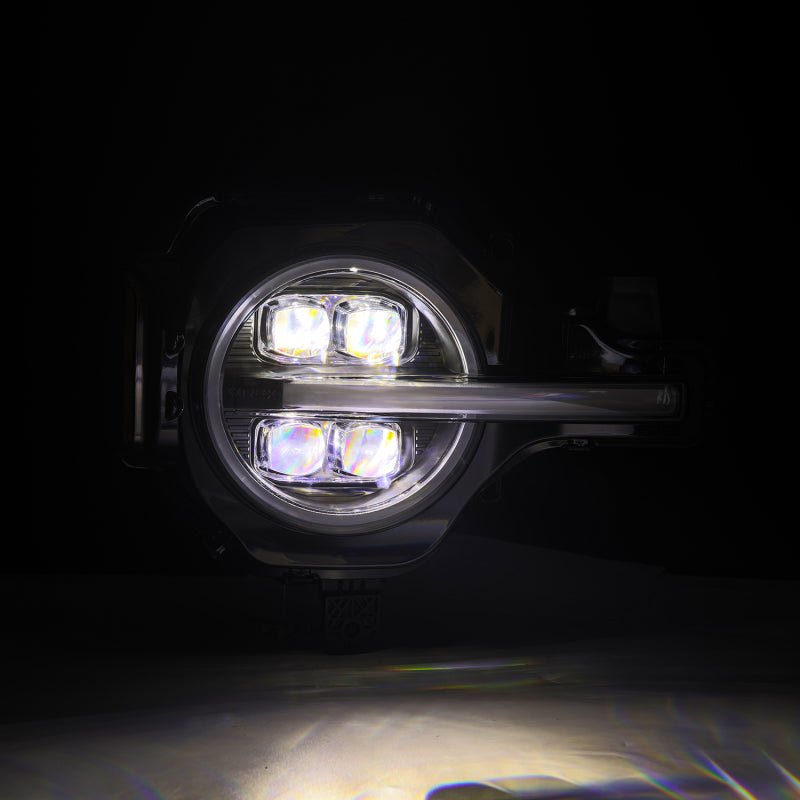 AlphaRex NOVA LED Projector Headlight Assembly - Black | 2021-2024 Ford Bronco - Stateside Performance - Headlights - AlphaRex - AlphaRex NOVA LED Projector Headlight Assembly - Black | 2021-2024 Ford Bronco