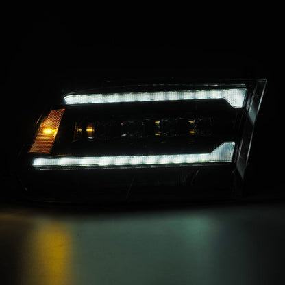 AlphaRex NOVA LED Projector Headlights - Alpha Black | 2009 - 2010 Dodge Ram 1500 - Stateside Performance - Headlights - AlphaRex - AlphaRex NOVA LED Projector Headlights - Alpha Black | 2009 - 2010 Dodge Ram 1500