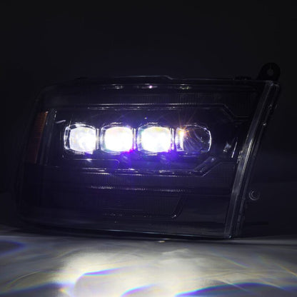 AlphaRex NOVA LED Projector Headlights - Alpha Black | 2009 - 2010 Dodge Ram 1500 - Stateside Performance - Headlights - AlphaRex - AlphaRex NOVA LED Projector Headlights - Alpha Black | 2009 - 2010 Dodge Ram 1500