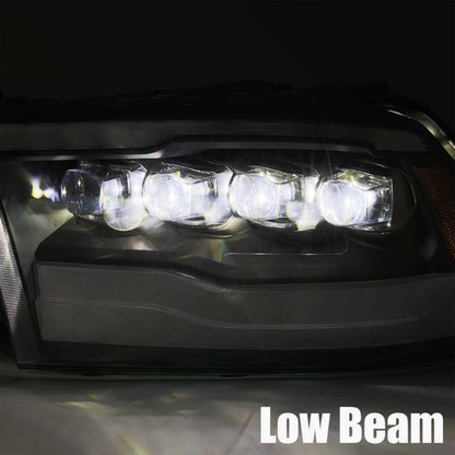 AlphaRex NOVA LED Projector Headlights - Alpha Black | 2009 - 2018 Ram 1500 - Stateside Performance - Headlights - AlphaRex - AlphaRex NOVA LED Projector Headlights - Alpha Black | 2009 - 2018 Ram 1500