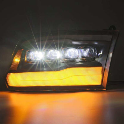 AlphaRex NOVA LED Projector Headlights - Alpha Black | 2009 - 2018 Ram 1500 - Stateside Performance - Headlights - AlphaRex - AlphaRex NOVA LED Projector Headlights - Alpha Black | 2009 - 2018 Ram 1500
