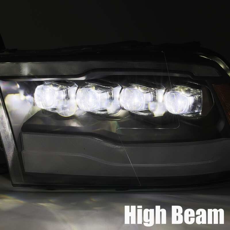 AlphaRex NOVA LED Projector Headlights - Alpha Black | 2010 - 2018 Ram 3500 - Stateside Performance - Headlights - AlphaRex - AlphaRex NOVA LED Projector Headlights - Alpha Black | 2010 - 2018 Ram 3500