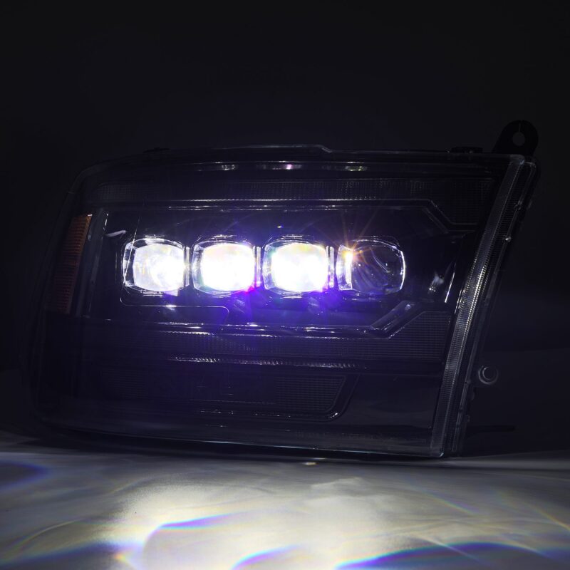 AlphaRex NOVA LED Projector Headlights - Alpha Black | 2011-2018 Ram 3500 - Stateside Performance - Headlights - AlphaRex - AlphaRex NOVA LED Projector Headlights - Alpha Black | 2011-2018 Ram 3500