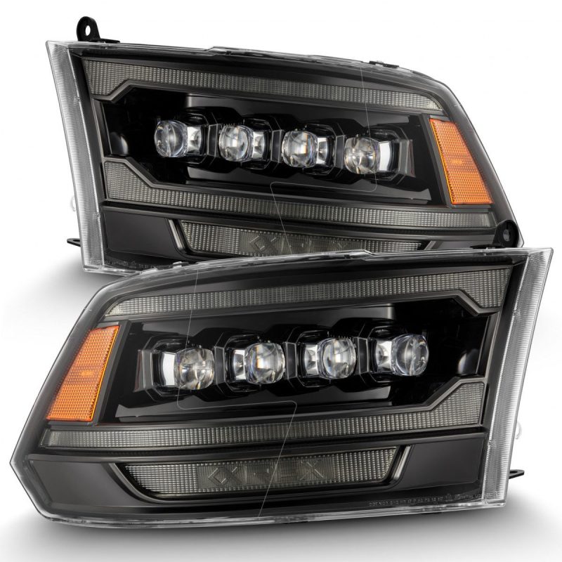 AlphaRex NOVA LED Projector Headlights - Alpha Black | 2011-2018 Ram 3500 - Stateside Performance - Headlights - AlphaRex - AlphaRex NOVA LED Projector Headlights - Alpha Black | 2011-2018 Ram 3500
