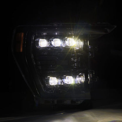 AlphaRex NOVA LED Projector Headlights - Alpha Black | 2021 - 2023 Ford F150 - Stateside Performance - Headlights - AlphaRex - AlphaRex NOVA LED Projector Headlights - Alpha Black | 2021 - 2023 Ford F150