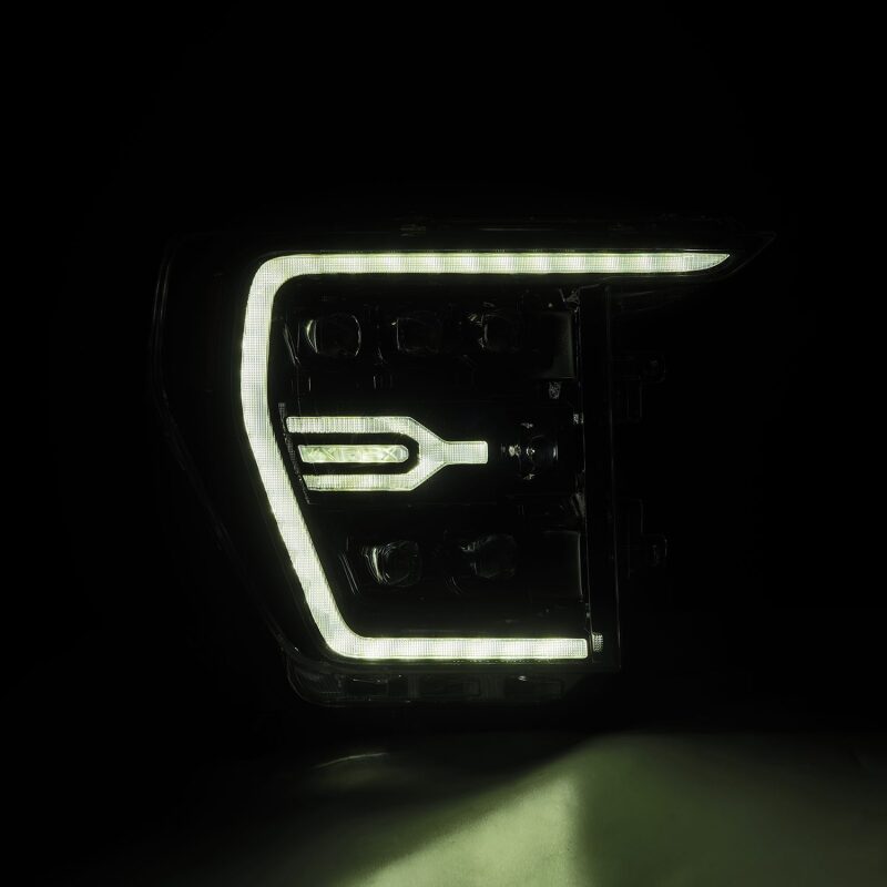 AlphaRex NOVA LED Projector Headlights - Alpha Black | 2021 - 2023 Ford F150 - Stateside Performance - Headlights - AlphaRex - AlphaRex NOVA LED Projector Headlights - Alpha Black | 2021 - 2023 Ford F150