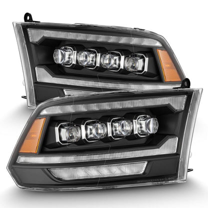 AlphaRex NOVA LED Projector Headlights - Black | 2009 - 2018 Ram 1500 - Stateside Performance - Headlights - AlphaRex - AlphaRex NOVA LED Projector Headlights - Black | 2009 - 2018 Ram 1500