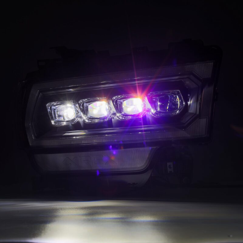 AlphaRex NOVA LED Projector Headlights - Black | 2019 - 2022 Ram 1500 - Stateside Performance - Headlights - AlphaRex - AlphaRex NOVA LED Projector Headlights - Black | 2019 - 2022 Ram 1500