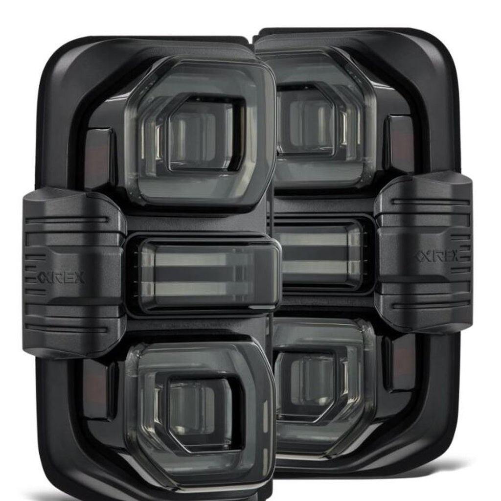 AlphaRex NOVA LED Tail Lights - Alpha-Black | 2022-2024 Ford Bronco Raptor - Stateside Performance - Tail Lights - AlphaRex - AlphaRex NOVA LED Tail Lights - Alpha-Black | 2022-2024 Ford Bronco Raptor