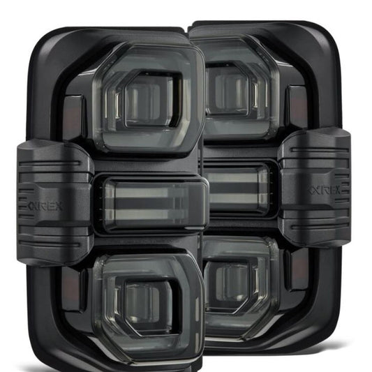 AlphaRex NOVA LED Tail Lights - Alpha-Black | 2022-2024 Ford Bronco Raptor - Stateside Performance - Tail Lights - AlphaRex - AlphaRex NOVA LED Tail Lights - Alpha-Black | 2022-2024 Ford Bronco Raptor