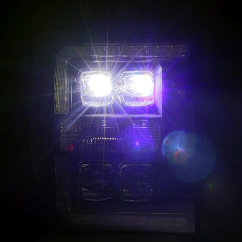 AlphaRex NOVA Plank Style LED Projector Headlight Assembly - Alpha Black w/ Activation Light & Sequential Signal | 2011-2016 Ford F250 Super Duty - Stateside Performance - Headlights - AlphaRex - AlphaRex NOVA Plank Style LED Projector Headlight Assembly - Alpha Black w/ Activation Light & Sequential Signal | 2011-2016 Ford F250 Super Duty