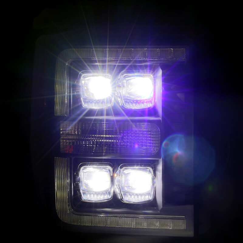 AlphaRex NOVA Plank Style LED Projector Headlight Assembly - Alpha Black w/ Activation Light & Sequential Signal | 2011-2016 Ford F350 Super Duty - Stateside Performance - Headlights - AlphaRex - AlphaRex NOVA Plank Style LED Projector Headlight Assembly - Alpha Black w/ Activation Light & Sequential Signal | 2011-2016 Ford F350 Super Duty