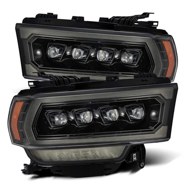 AlphaRex NOVA - Series LED Projector Headlights - Alpha Black | 2019 - 2022 Ram 2500 - Stateside Performance - Headlights - AlphaRex - AlphaRex NOVA - Series LED Projector Headlights - Alpha Black | 2019 - 2022 Ram 2500