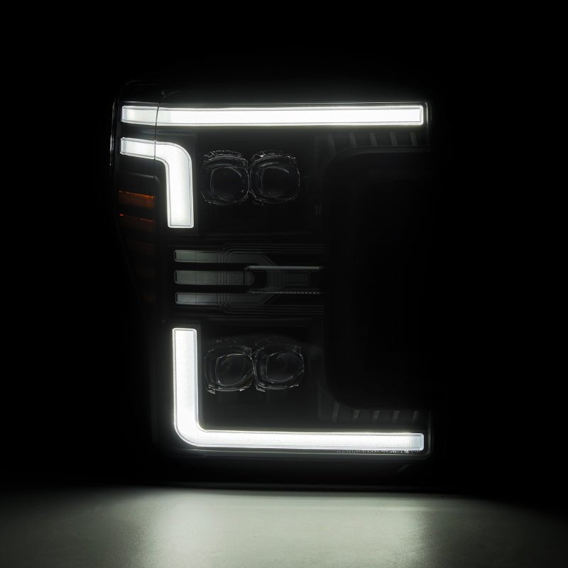 AlphaRex NOVA-Series LED Projector Headlights - Black w/ Activation Light Sequential Signal & Switchback DRL | 2017-2019 Ford F250 Super Duty - Stateside Performance - Headlights - AlphaRex - AlphaRex NOVA-Series LED Projector Headlights - Black w/ Activation Light Sequential Signal & Switchback DRL | 2017-2019 Ford F250 Super Duty