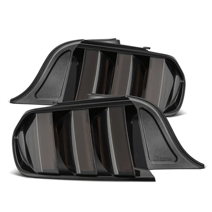 AlphaRex NOVA - Series Prismatic LED Tail Lights Alpha - Black | 2015 - 2023 Ford Mustang - Stateside Performance - Lighting - AlphaRex - AlphaRex NOVA - Series Prismatic LED Tail Lights Alpha - Black | 2015 - 2023 Ford Mustang