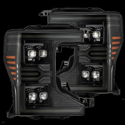 AlphaRex NOVA-Series Projector LED Headlight Assembly - Alpha Black w/ Activation Light & Sequential DRL | 2020-2022 Ford F350 Super Duty - Stateside Performance - Headlights - AlphaRex - AlphaRex NOVA-Series Projector LED Headlight Assembly - Alpha Black w/ Activation Light & Sequential DRL | 2020-2022 Ford F350 Super Duty