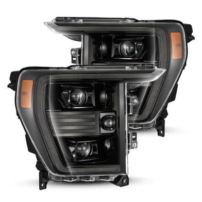 AlphaRex PRO-Series Projector Headlight Assembly - Alpha-Black w/ Activ Light & Seq Signal | 2021-2023 Ford F150 - Stateside Performance - Headlights - AlphaRex - AlphaRex PRO-Series Projector Headlight Assembly - Alpha-Black w/ Activ Light & Seq Signal | 2021-2023 Ford F150