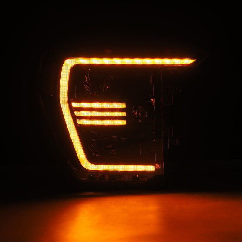 AlphaRex PRO-Series Projector Headlight Assembly - Alpha-Black w/ Activ Light & Seq Signal | 2021-2023 Ford F150 Raptor - Stateside Performance - Headlights - AlphaRex - AlphaRex PRO-Series Projector Headlight Assembly - Alpha-Black w/ Activ Light & Seq Signal | 2021-2023 Ford F150 Raptor
