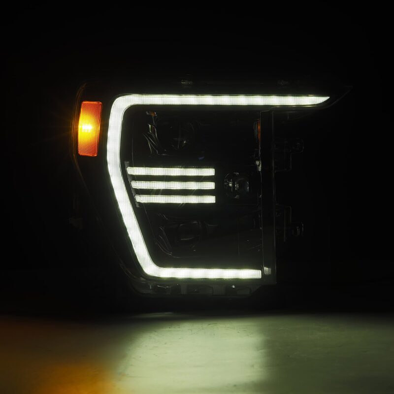 AlphaRex PRO-Series Projector Headlight Assembly - Alpha-Black w/ Activ Light & Seq Signal | 2021-2023 Ford F150 Raptor - Stateside Performance - Headlights - AlphaRex - AlphaRex PRO-Series Projector Headlight Assembly - Alpha-Black w/ Activ Light & Seq Signal | 2021-2023 Ford F150 Raptor