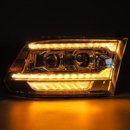 AlphaRex PRO-Series Projector Headlight Assembly - Chrome, Sequential Signal, Top/Middle DRL | 2011-2018 Ram 2500 - Stateside Performance - Headlights - AlphaRex - AlphaRex PRO-Series Projector Headlight Assembly - Chrome, Sequential Signal, Top/Middle DRL | 2011-2018 Ram 2500