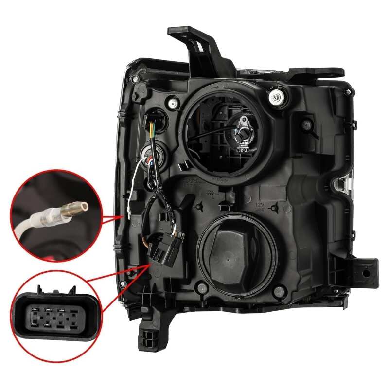 AlphaRex PRO-Series Projector Headlight Assembly - Jet Black, Activation Light/Sequential Signal/DRL | 2019 Chevy Silverado 3500HD - Stateside Performance - Headlights - AlphaRex - AlphaRex PRO-Series Projector Headlight Assembly - Jet Black, Activation Light/Sequential Signal/DRL | 2019 Chevy Silverado 3500HD