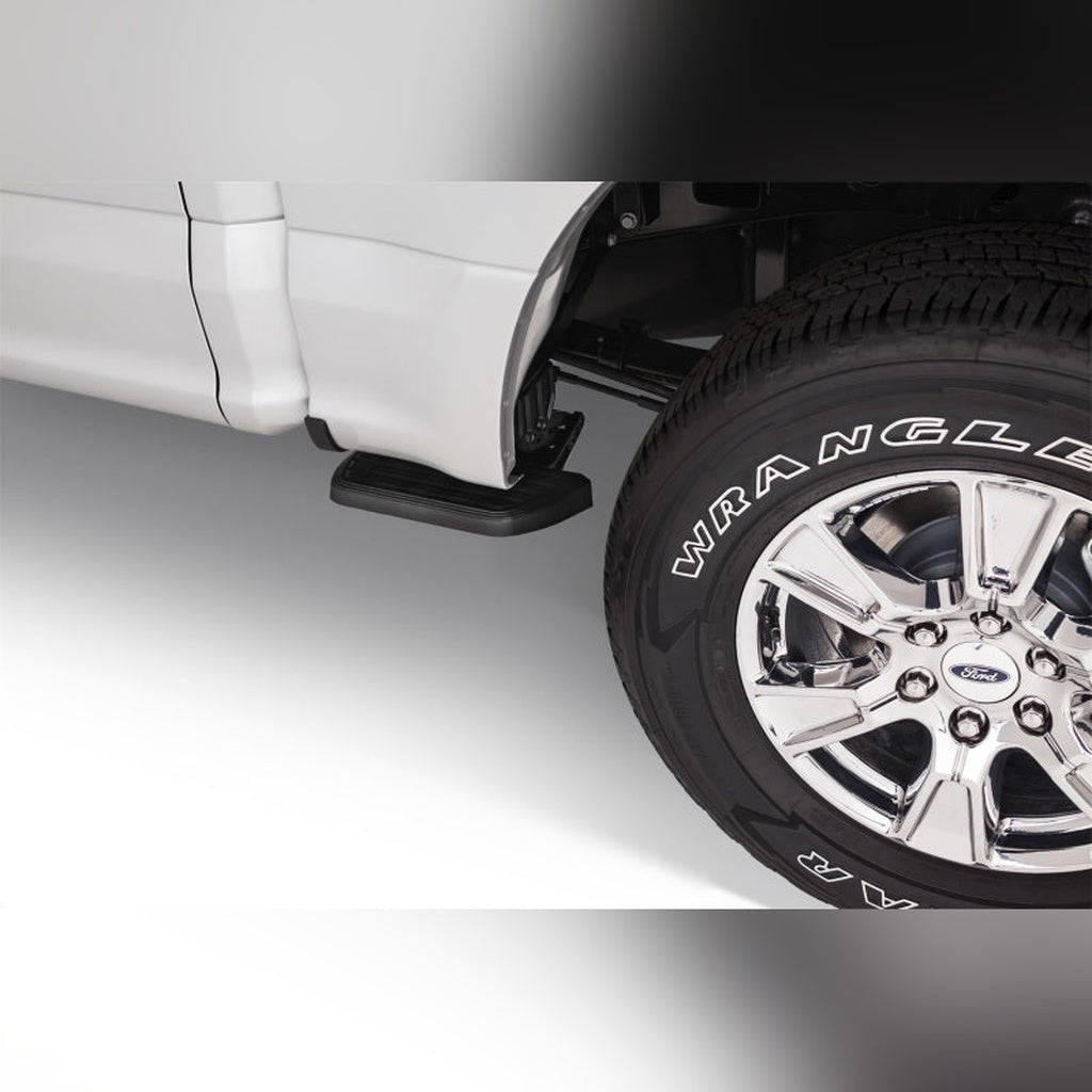 AMP Research BedStep2 - Black | 2022-2025 Ford F150 Lightning - Stateside Performance - Bed Steps - AMP Research - AMP Research BedStep2 - Black | 2022-2025 Ford F150 Lightning