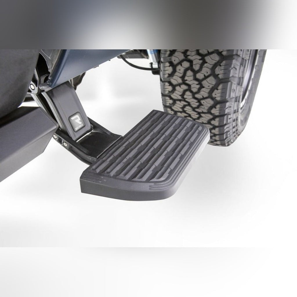 AMP Research BedStep2 Retractable Truck Bed Side Step - Black | 2014-2018 GMC Sierra 1500 - Stateside Performance - Bed Steps - AMP Research - AMP Research BedStep2 Retractable Truck Bed Side Step - Black | 2014-2018 GMC Sierra 1500