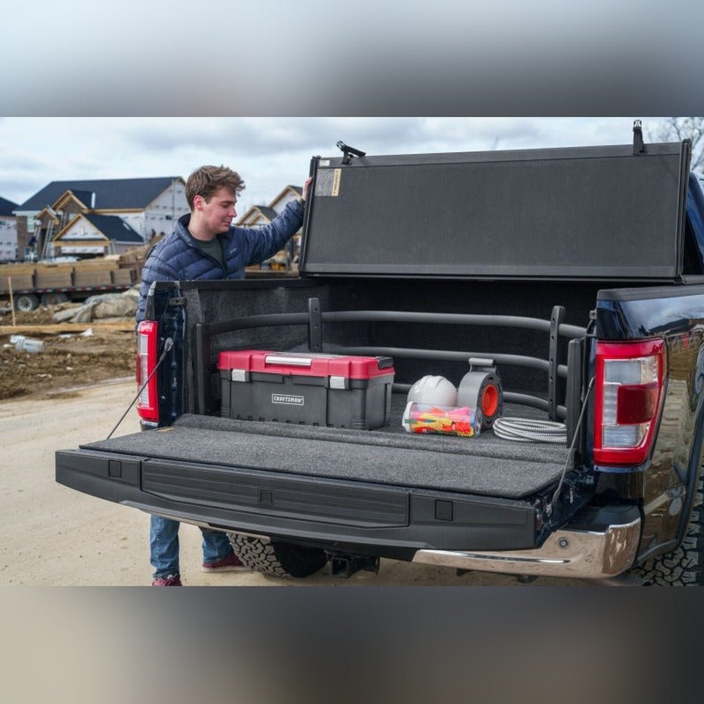 AMP Research Bedxtender HD Sport Truck Bed Extender - Black | 2004-2008 Ford F150 - Stateside Performance - Bed Bars - AMP Research - AMP Research Bedxtender HD Sport Truck Bed Extender - Black | 2004-2008 Ford F150