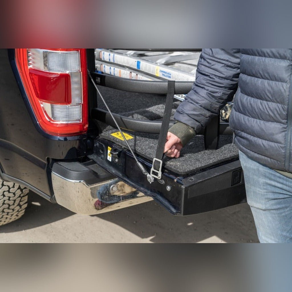 AMP Research Bedxtender HD Sport Truck Bed Extender - Black | 2004-2008 Ford F150 - Stateside Performance - Bed Bars - AMP Research - AMP Research Bedxtender HD Sport Truck Bed Extender - Black | 2004-2008 Ford F150