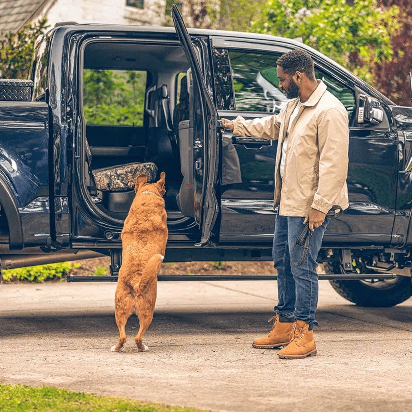 AMP Research PowerStep | 2021 - 2025 Ford F150 - Stateside Performance - Running Boards - AMP Research - AMP Research PowerStep | 2021 - 2025 Ford F150