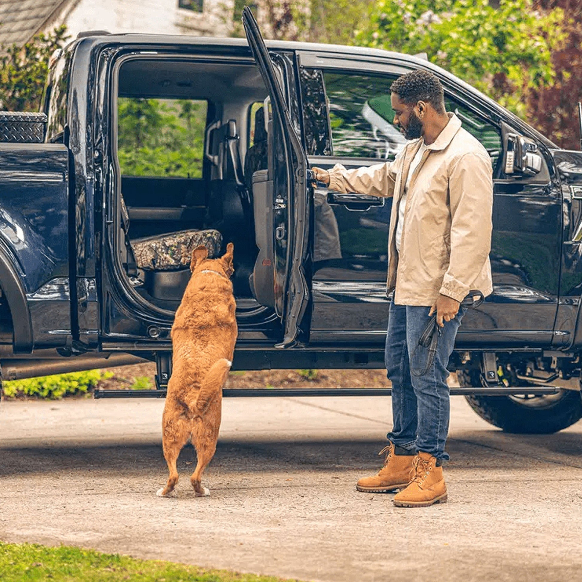 AMP Research PowerStep | 2021 - 2025 Ford F150 - Stateside Performance - Running Boards - AMP Research - AMP Research PowerStep | 2021 - 2025 Ford F150