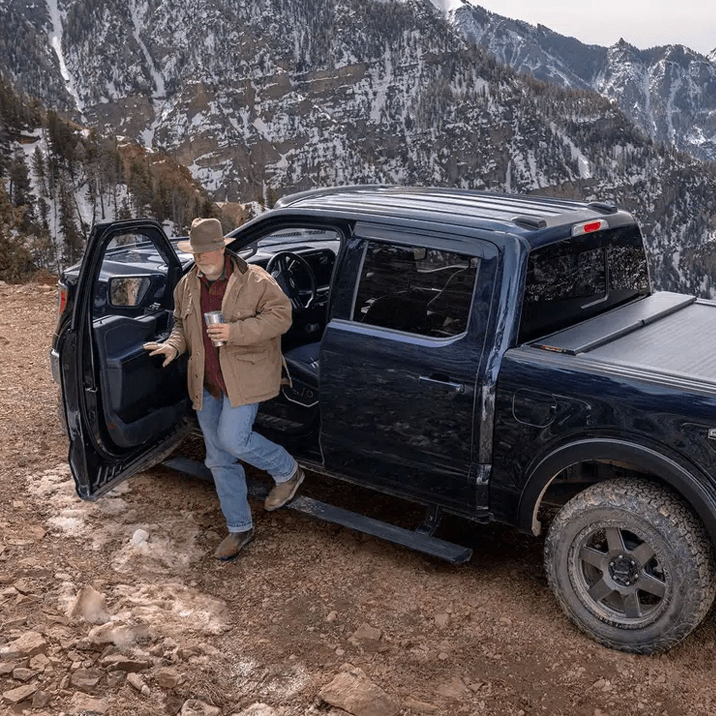 AMP Research PowerStep | 2023 - 2025 Ford F250 - Stateside Performance - Running Boards - AMP Research - AMP Research PowerStep | 2023 - 2025 Ford F250