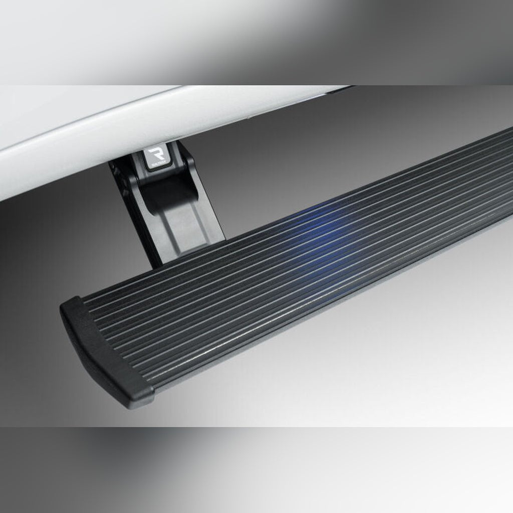 AMP Research PowerStep Plug N Play Retractable Running Boards - Black | 2013-2015 Ram 1500 - Stateside Performance - Running Boards - AMP Research - AMP Research PowerStep Plug N Play Retractable Running Boards - Black | 2013-2015 Ram 1500