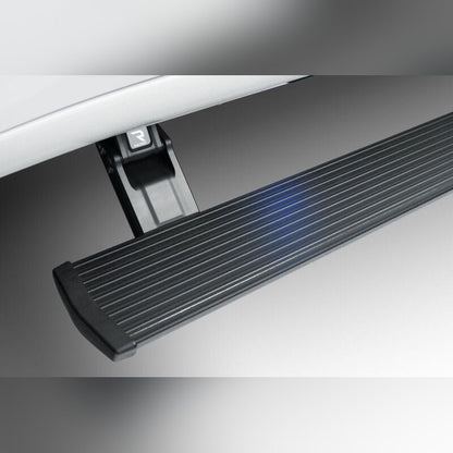AMP Research PowerStep Plug N Play Retractable Running Boards - Black | 2013-2015 Ram 1500 - Stateside Performance - Running Boards - AMP Research - AMP Research PowerStep Plug N Play Retractable Running Boards - Black | 2013-2015 Ram 1500