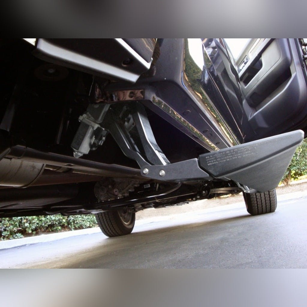 AMP Research PowerStep Plug N Play Retractable Running Boards - Black | 2013-2015 Ram 2500 - Stateside Performance - Running Boards - AMP Research - AMP Research PowerStep Plug N Play Retractable Running Boards - Black | 2013-2015 Ram 2500