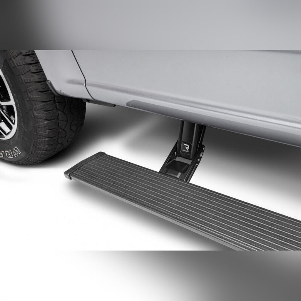 AMP Research PowerStep Plug N Play Retractable Running Boards - Black | 2021-2026 Ford F150 Raptor - Stateside Performance - Running Boards - AMP Research - AMP Research PowerStep Plug N Play Retractable Running Boards - Black | 2021-2026 Ford F150 Raptor