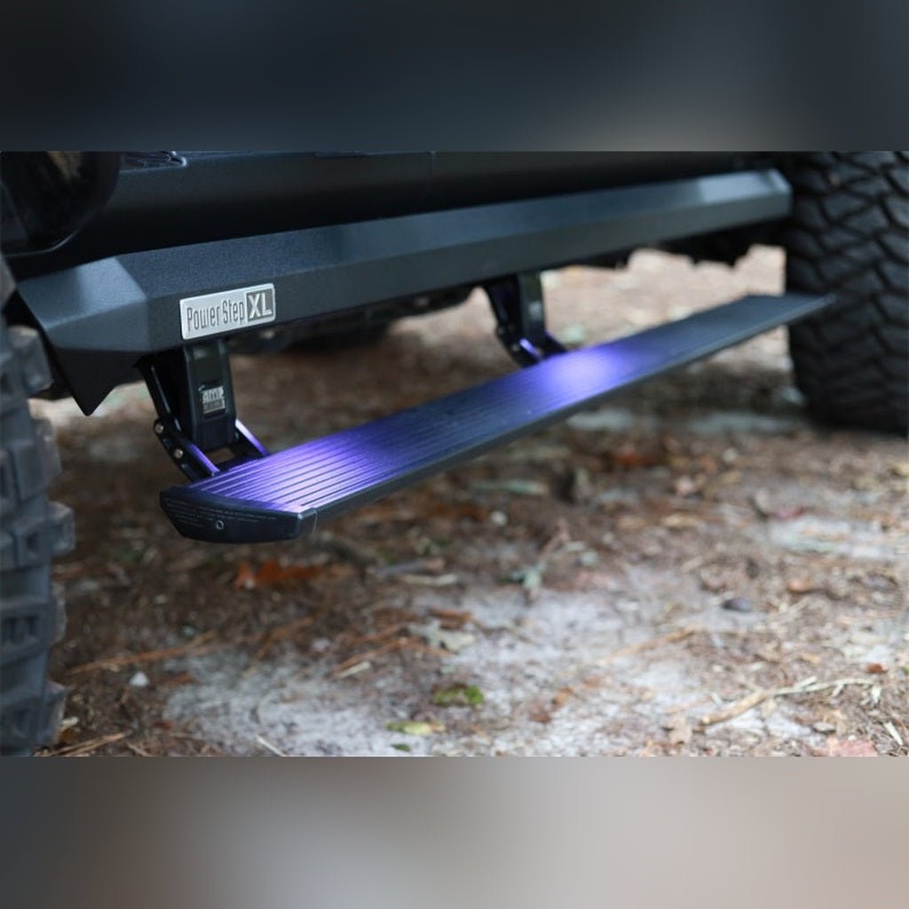 AMP Research PowerStep XL - Black | 2022-2025 Ford F150 Lightning - Stateside Performance - Running Boards - AMP Research - AMP Research PowerStep XL - Black | 2022-2025 Ford F150 Lightning