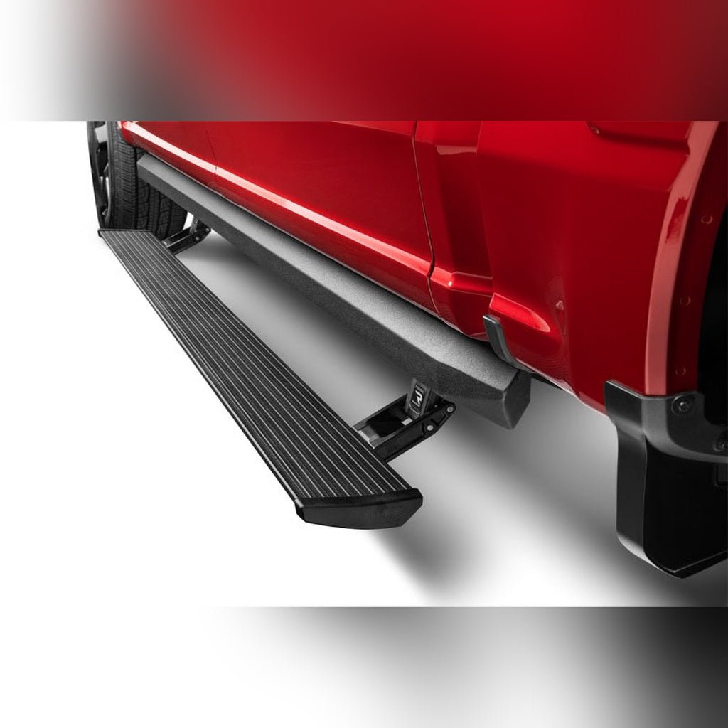 AMP Research PowerStep XL Retractable Running Boards - Mega Cab, Black | 2010-2018 Ram 3500 - Stateside Performance - Running Boards - AMP Research - AMP Research PowerStep XL Retractable Running Boards - Mega Cab, Black | 2010-2018 Ram 3500