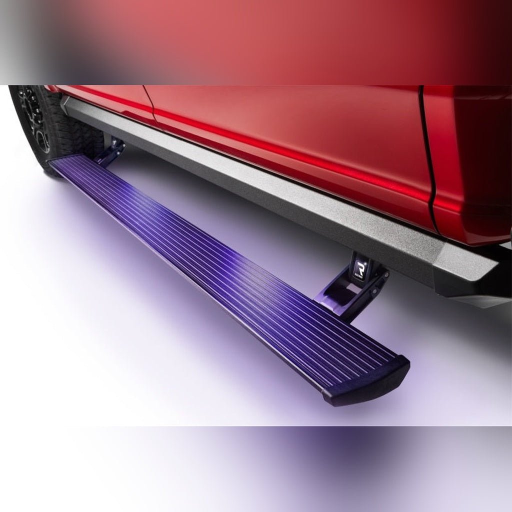 AMP Research PowerStep XL Retractable Running Boards - Mega Cab, Black | 2010-2018 Ram 3500 - Stateside Performance - Running Boards - AMP Research - AMP Research PowerStep XL Retractable Running Boards - Mega Cab, Black | 2010-2018 Ram 3500