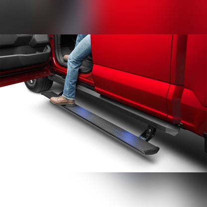 AMP Research PowerStep XL Retractable Running Boards - Mega Cab, Black | 2010-2018 Ram 3500 - Stateside Performance - Running Boards - AMP Research - AMP Research PowerStep XL Retractable Running Boards - Mega Cab, Black | 2010-2018 Ram 3500
