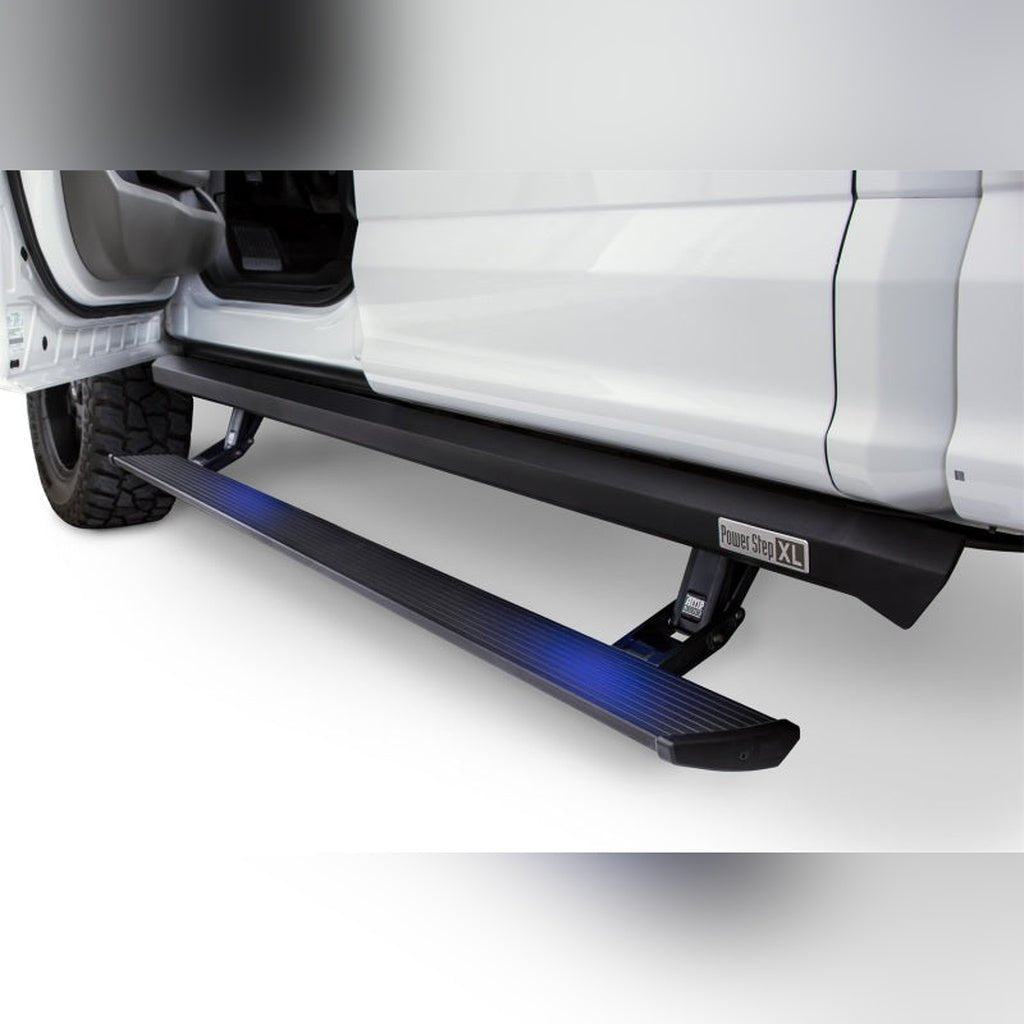 AMP Research PowerStep XL Retractable Running Boards - Mega Cab, Black | 2010-2018 Ram 3500 - Stateside Performance - Running Boards - AMP Research - AMP Research PowerStep XL Retractable Running Boards - Mega Cab, Black | 2010-2018 Ram 3500