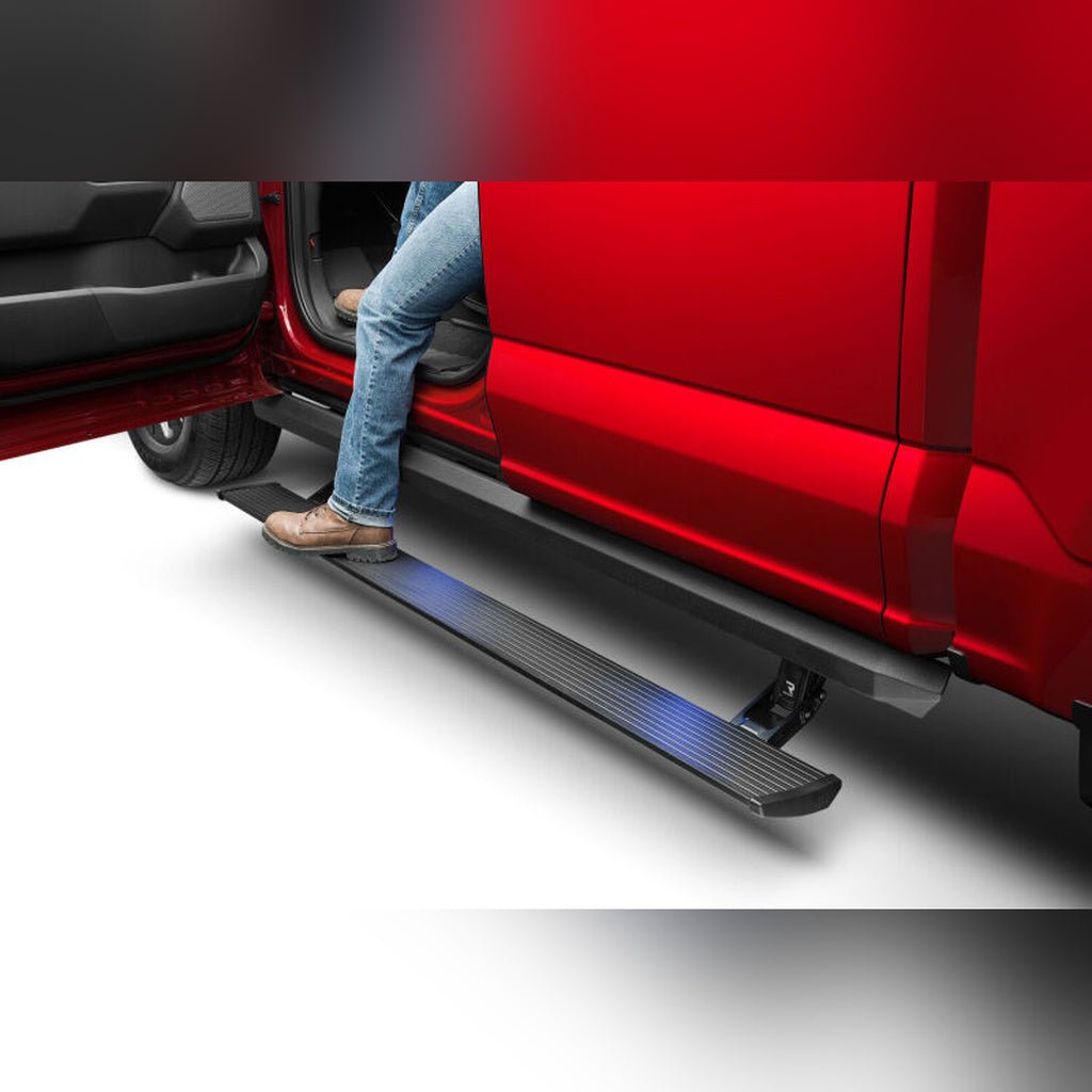 AMP Research PowerStep XL Retractable Running Boards - Plug-N-Play, Crew Cab | 2019-2024 Ram 1500 Classic - Stateside Performance - Running Boards - AMP Research - AMP Research PowerStep XL Retractable Running Boards - Plug-N-Play, Crew Cab | 2019-2024 Ram 1500 Classic