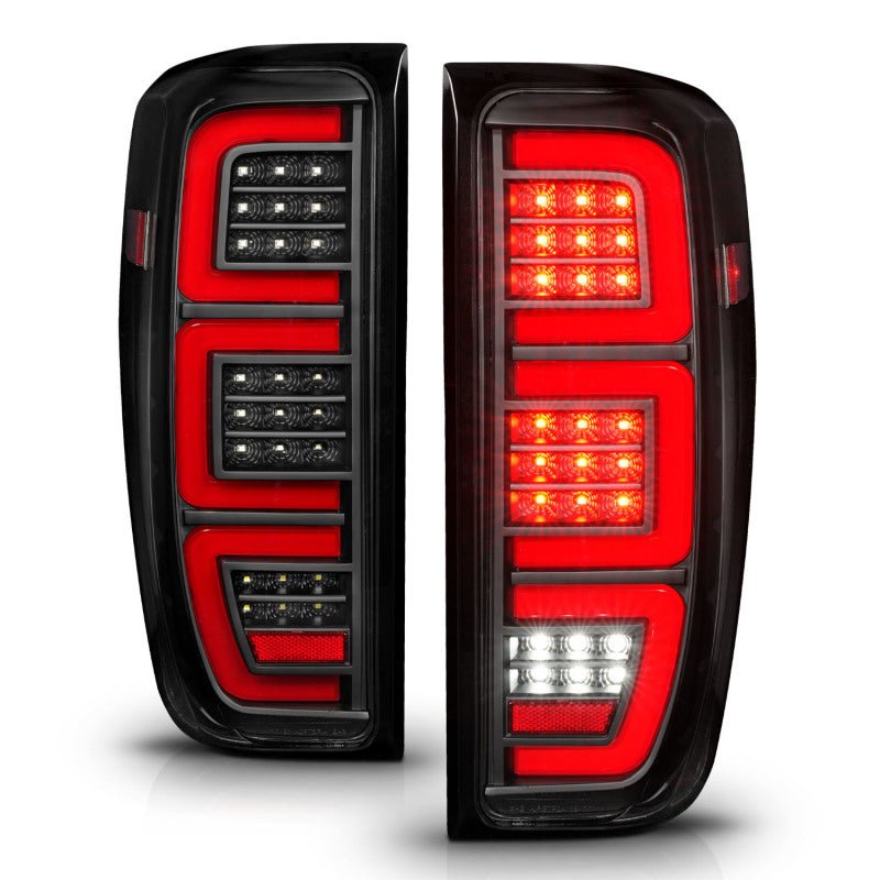 ANZO Full LED Bar Replacement Tail Light - Black | 2020-2024 GMC Sierra 3500HD - Stateside Performance - Tail Lights - ANZO - ANZO Full LED Bar Replacement Tail Light - Black | 2020-2024 GMC Sierra 3500HD
