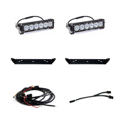 Baja Designs OnX6 Behind Grill Kit - 10in Clear D/C | 2021-2025 Ford F150 Raptor - Stateside Performance - Light Bars & Cubes - Baja Designs - Baja Designs OnX6 Behind Grill Kit - 10in Clear D/C | 2021-2025 Ford F150 Raptor
