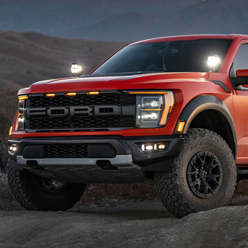 Baja Designs S2 SAE Pro LED Fog Pocket Light Kit | 2021-2025 Ford F150 Raptor - Stateside Performance - Fog Lights - Baja Designs - Baja Designs S2 SAE Pro LED Fog Pocket Light Kit | 2021-2025 Ford F150 Raptor