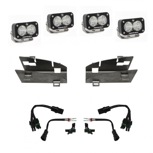 Baja Designs S2 Sport LED Dual Fog Pocket Light Kit - Rebel | 2021-2024 Ram 1500 TRX - Stateside Performance - Fog Lights - Baja Designs - Baja Designs S2 Sport LED Dual Fog Pocket Light Kit - Rebel | 2021-2024 Ram 1500 TRX